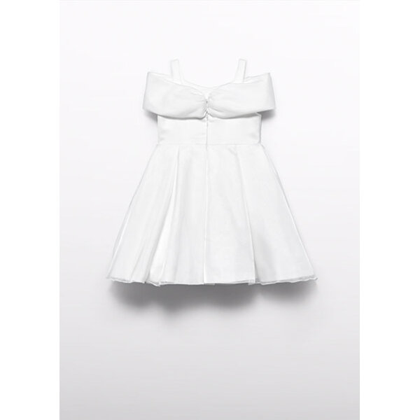 25-05031-050-M-5 Παιδικό Φόρεμα κορίτσι Φιόγκος Εκρού ABEL & LULA 25-05031-050 - Image 3