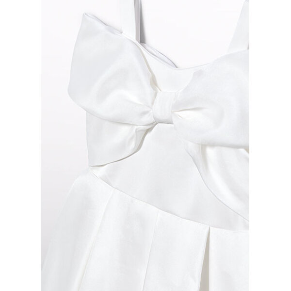 25-05031-050-M-6 Παιδικό Φόρεμα κορίτσι Φιόγκος Εκρού ABEL & LULA 25-05031-050 - Image 4