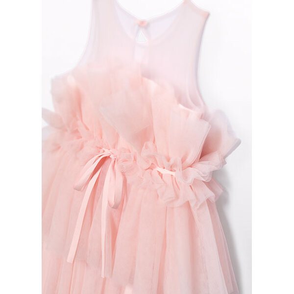 Παιδικό Φόρεμα Τούλι βολάν Ροζ κορίτσι ABEL & LULA 25-05036-051 - Image 4