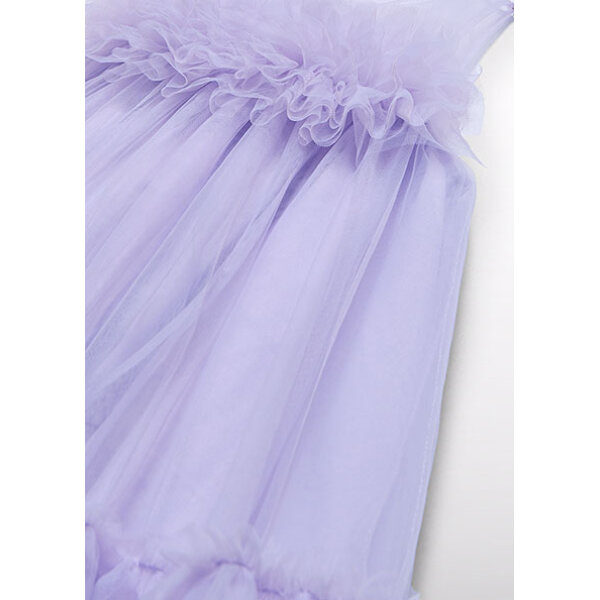 Παιδικό Φόρεμα Τούλι βολάν Μωβ κορίτσι ABEL & LULA 25-05051-066 - Image 4