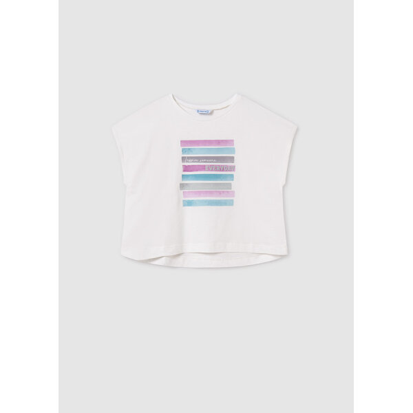 25-06026-078-L-4 ΠΑΙΔΙΚΗ ΜΠΛΟΥΖΑ ΕΚΡΟΥ ΚΟΡΙΤΣΙ MAYORAL 25-06026-078 - Image 1