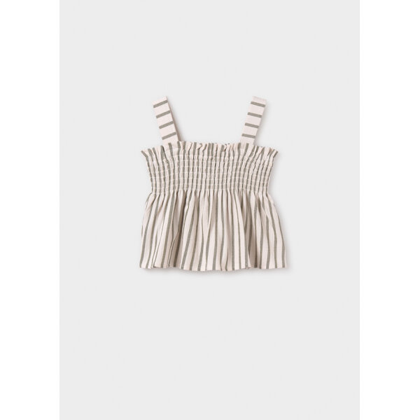 ΠΑΙΔΙΚΗ ΜΠΛΟΥΖΑ ΜΕ ΡΙΓΕΣ ΧΑΚΙ ΚΟΡΙΤΣΙ MAYORAL 25-06033-024 - Image 3