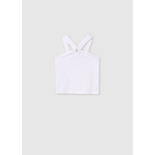 ΠΑΙΔΙΚΗ ΜΠΛΟΥΖΑ ΛΕΥΚΗ ΚΟΡΙΤΣΙ MAYORAL 25-06035-015 - Image 2