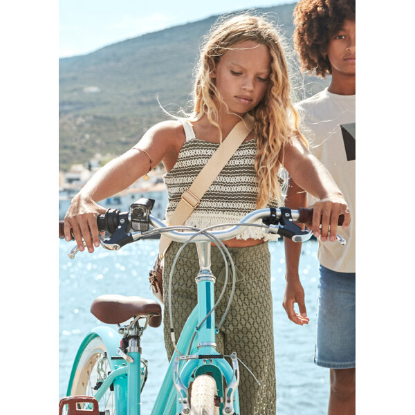 ΠΑΙΔΙΚΟ ΤΟΠ ΠΛΕΧΤΟ ΠΡΑΣΙΝΟ ΚΟΡΙΤΣΙ MAYORAL 25-06040-029 - Image 1