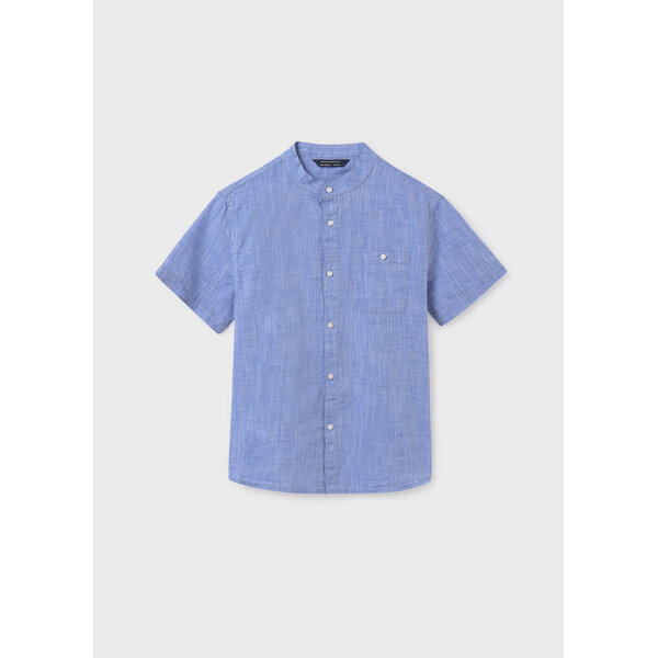 25-06137-042-L-4 - Αντιγραφή ΠΑΙΔΙΚΟ ΠΟΥΚΑΜΙΣΟ ΜΑΟ ΓΙΑΚΑ  ΓΑΛΑΖΙΟ ΑΓΟΡΙ MAYORAL 25-06137-042 - Image 1