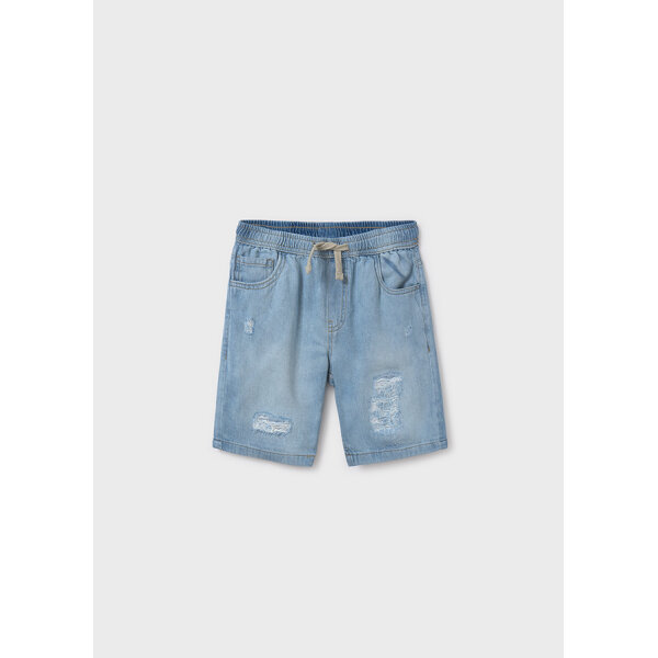 ΠΑΙΔΙΚΗ ΒΕΡΜΟΥΔΑ ΜΕ ΣΚΙΣΙΜΑΤΑ ΜΠΛΕ ΑΓΟΡΙ MAYORAL 25-06210-096 - Image 1