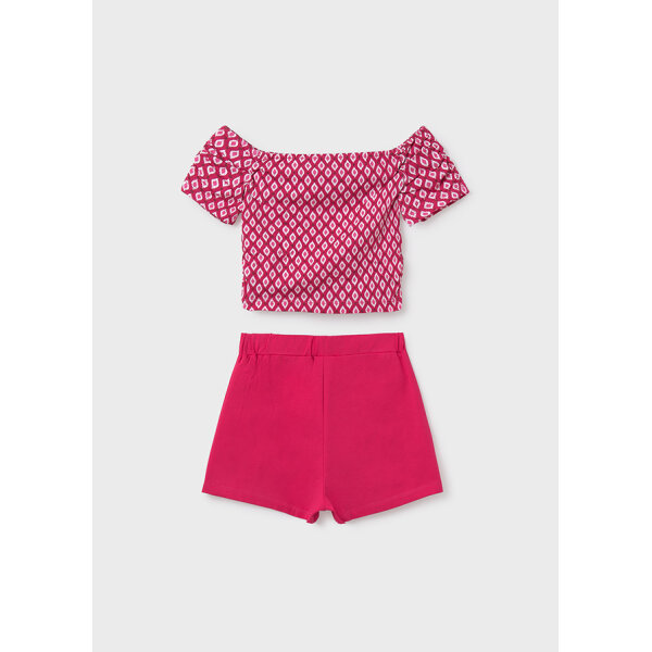 25-06293-051-L-4 ΠΑΙΔΙΚΟ ΣΕΤ ΣΟΡΤΣ  ΦΟΥΞΙΑ  ΚΟΡΙΤΣΙ MAYORAL 25-06293-051 - Image 2