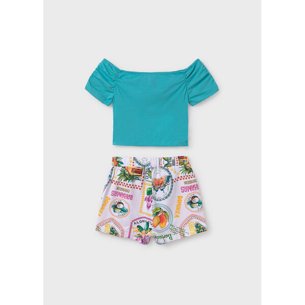 25-06293-052-L-5 ΠΑΙΔΙΚΟ ΣΕΤ ΣΟΡΤΣ ΓΑΛΑΖΙΟ ΚΟΡΙΤΣΙ MAYORAL 25-06293-052 - Image 1