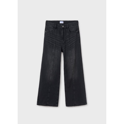 ΠΑΙΔΙΚΟ ΤΖΙΝ WIDE LEG ΜΑΥΡΟ ΚΟΡΙΤΣΙ MAYORAL 25-06538-092