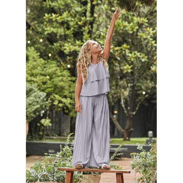 ΠΑΙΔΙΚΟ ΣΕΤ ΜΕ ΠΑΝΤΕΛΟΝΑ ΠΛΙΣΕ ΑΣΗΜΙ ΚΟΡΙΤΣΙ MAYORAL 25-06541-023 - Image 1