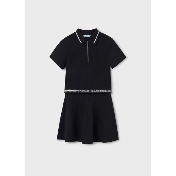 25-06988-029-L-4 ΠΑΙΔΙΚΟ ΣΕΤ ΦΟΥΣΤΑ ΜΑΥΡΟ ΚΟΡΙΤΣΙ MAYORAL 25-06988-029 - Image 1