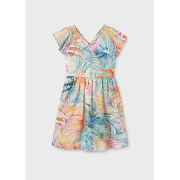 ΠΑΙΔΙΚΟ ΦΟΡΕΜΑ ΠΟΛΥΧΡΩΜΟ  ΚΟΡΙΤΣΙ MAYORAL 25-06991-036 - Image 1