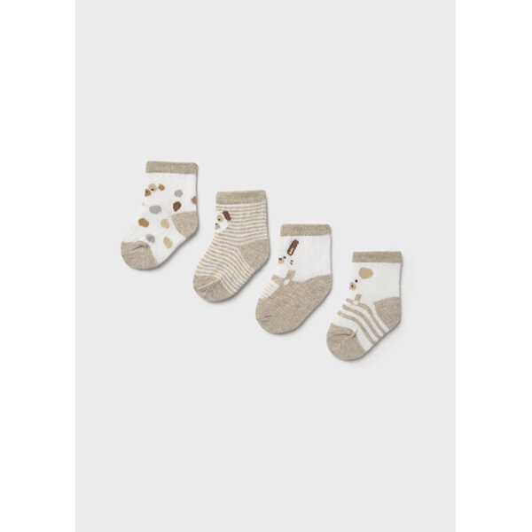 ΒΡΕΦΙΚΟ ΣΕΤ 4 ΚΑΛΤΣΑΚΙΑ ΑΓΟΡΙ ΜΠΕΖ MAYORAL 25-09862-012 - Image 1