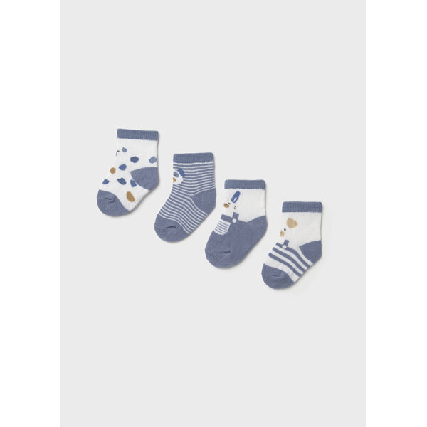 ΒΡΕΦΙΚΟ ΣΕΤ 4 ΚΑΛΤΣΑΚΙΑ ΑΓΟΡΙ ΜΠΛΕ MAYORAL 25-09862-014 - Image 1