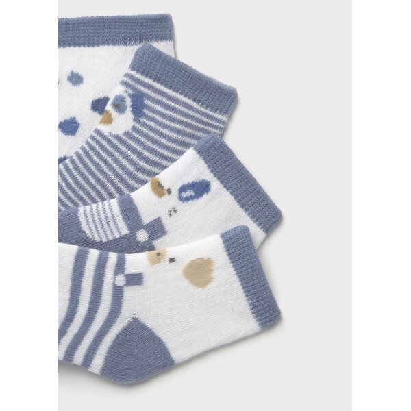 ΒΡΕΦΙΚΟ ΣΕΤ 4 ΚΑΛΤΣΑΚΙΑ ΑΓΟΡΙ ΜΠΛΕ MAYORAL 25-09862-014 - Image 2