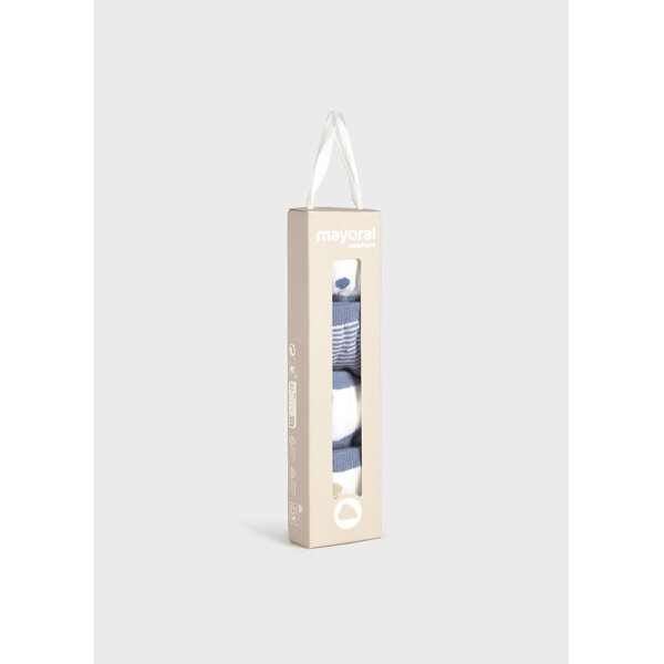ΒΡΕΦΙΚΟ ΣΕΤ 4 ΚΑΛΤΣΑΚΙΑ ΑΓΟΡΙ ΜΠΛΕ MAYORAL 25-09862-014 - Image 3