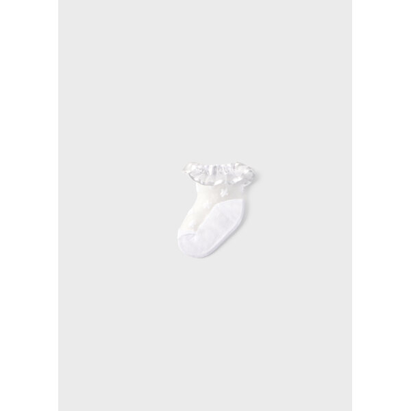 25-09871-056-L-4 ΒΡΕΦΙΚΟ ΚΑΛΤΣΑΚΙ ΚΟΡΙΤΣΙ ΛΕΥΚΟ MAYORAL 25-09871-056 - Image 1