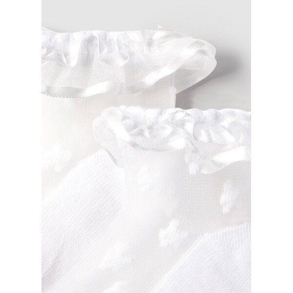 25-09871-056-L-5 ΒΡΕΦΙΚΟ ΚΑΛΤΣΑΚΙ ΚΟΡΙΤΣΙ ΛΕΥΚΟ MAYORAL 25-09871-056 - Image 3