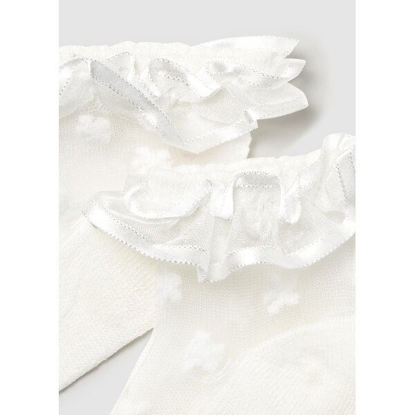 25-09871-057-L-5 ΒΡΕΦΙΚΟ ΚΑΛΤΣΑΚΙ ΚΟΡΙΤΣΙ ΕΚΡΟΥ MAYORAL 25-09871-057 - Image 2