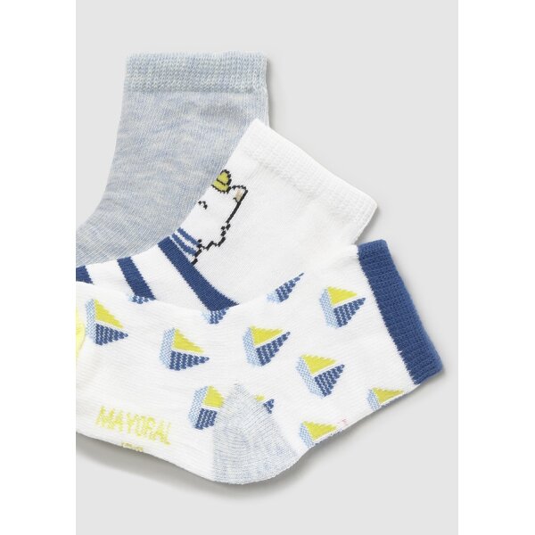 ΠΑΙΔΙΚΑ ΚΑΛΤΣΑΚΙΑ ΤΡΙΑ ΤΜΧ ΓΚΡΙ ΑΓΟΡΙ MAYORAL 25-10870-049 - Image 3