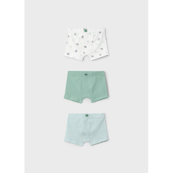 25-10898-086-L-4 ΠΑΙΔΙΚΟ ΜΠΟΞΕΡ ΤΡΙΑ ΤΜΧ ΠΡΑΣΙΝΟ ΑΓΟΡΙ MAYORAL 25-10898-086 - Image 1