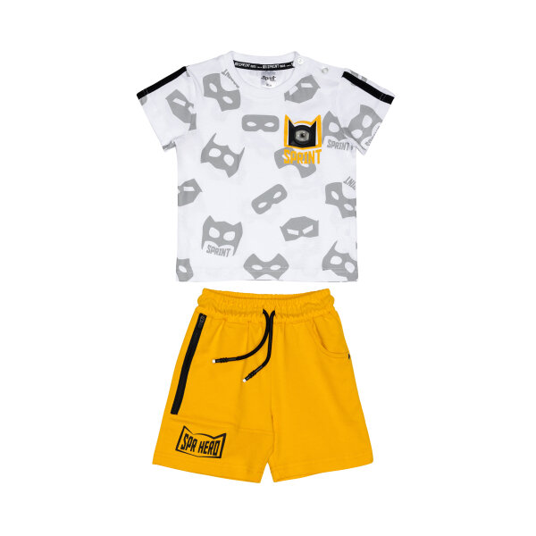 251-1027 WHITE A Παιδικό Σετ Μακό για Αγόρι 1-6 ετών SPRINT 251-1027-100 - Image 1