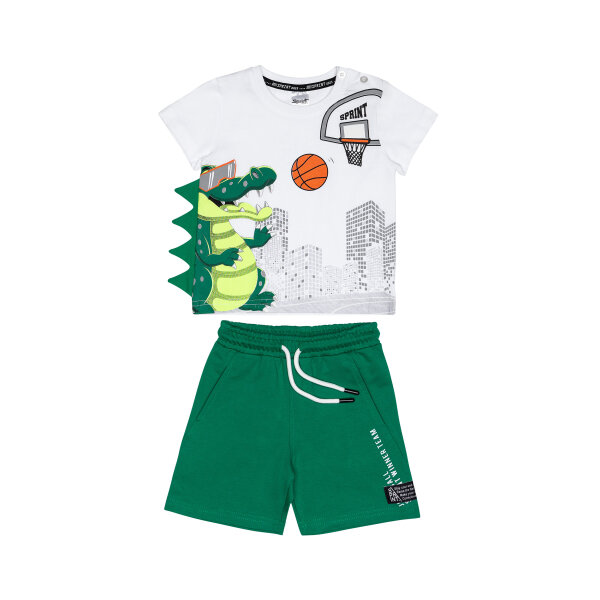 251-1033 WHITE A Παιδικό Σετ Μακό για Αγόρι 1-6 ετών SPRINT 251-1033-100 - Image 1