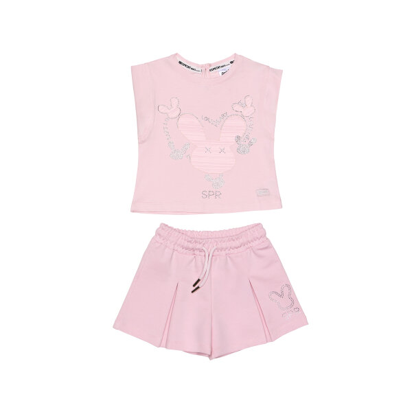 251-2010 LIGHT PINK A Παιδικό Σετ Μακό για Κορίτσι 1-6 ετών SPRINT 251-2010-803 - Image 1