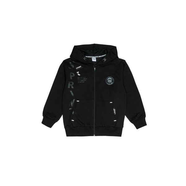 251-3017 BLACK A Παιδική Ζακέτα  για Αγόρι 7-16 ετών Sprint 251-3017-200 - Image 1