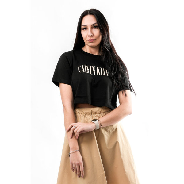 ΓΥΝΑΙΚΕΙΑ ΜΠΛΟΥΖΑ VARSITY CALVIN KLEIN BOXY TEE CALVIN KLEIN J20J225578-BEH - Image 2