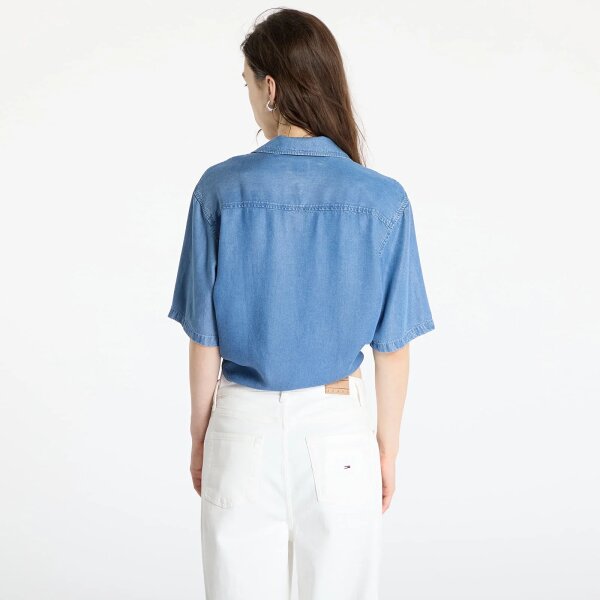 ΓΥΝΑΙΚΕΙΟ ΠΟΥΚΑΜΙΣΟ CHAMBRAY TIE SS SHIRT EXT TOMMY JEANS DW0DW20603-1A4 - Image 3