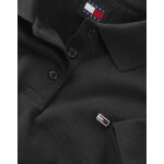 Ανδρική Μπλούζα TOMMY JEANS  TJM SLIM FLAG CUFF POLO DM0DM21306 Μαύρο - Image 2