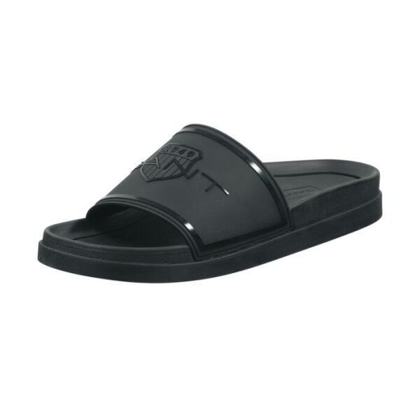 _4056734913181_I_004-30639894-G00-PIERBAY-black Ανδρική Παντόφλα GANT BEEKER 30639894 Μαύρο - Image 1