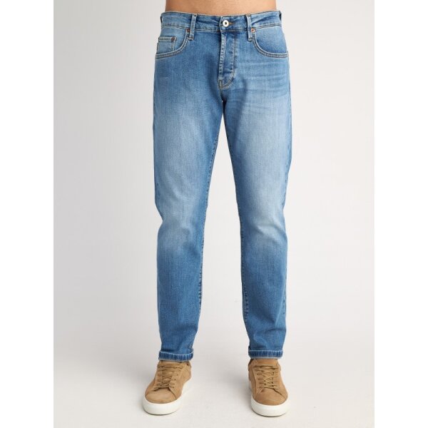 5-829.585.B3.053-2-600x800 Ανδρικό παντελονι τζιν Simon-Slim Fit  STAFF GALLERY 5-829.585.B3.053 S/S25 - Image 1