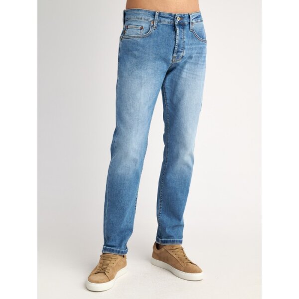 5-829.585.B3.053-600x800 Ανδρικό παντελονι τζιν Simon-Slim Fit  STAFF GALLERY 5-829.585.B3.053 S/S25 - Image 5