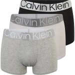 Ανδρικά Εσώρουχα CALVIN KLEIN NB3130A TRUNK 3PK Μαύρο Λευκό Γκρί S/S25
