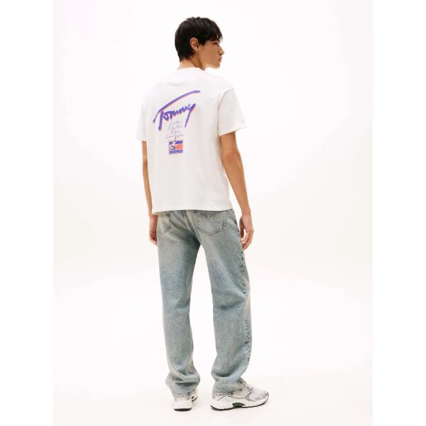 Ανδρική Μπλούζα TOMMY JEANS  TJM RLX FADED GRAPHIC EXT  DM0DM20768 εκρού - Image 3