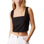 ΓΥΝΑΙΚΕΙΟ TOP SOFT LINEN CALVIN KLEIN J20J225347-BEH