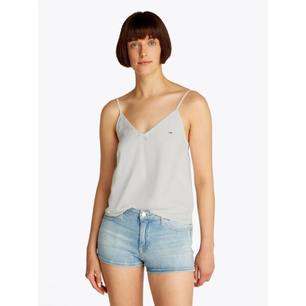 ΓΥΝΑΙΚΕΙΟ TOP ΕΚΡΟΥ ESSENTIAL STRAPPY TOP EXT  TOMMY JEANS DW0DW20604-TCR - Image 1