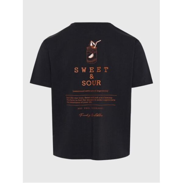 Ανδρική Μπλούζα Κοντό Μανίκι FUMKY BUDDHA FBM011-060-04 Ανθρακί - Image 4