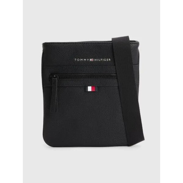 Ανδρική Τσάντα TOMMY JEANS ESENTIAL PU MINI CROSSOVER AM0AM09505 Μαύρο S/S25 - Image 1