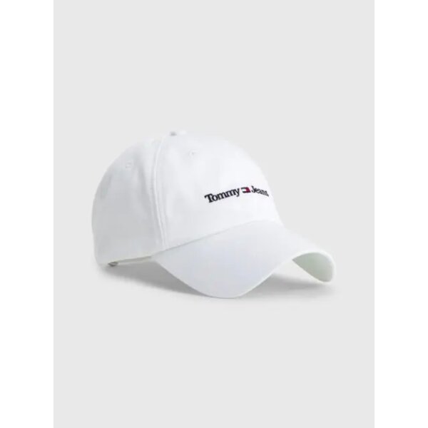 Ανδρικό Καπέλο TOMMY JEANS TJM SPORT CAP AM0AM11341 Λευκό - Image 4