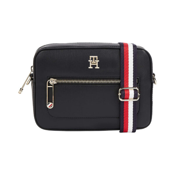 AW0AW15864DW6_F ΓΥΝΑΙΚΕΙΑ ΤΣΑΝΤΑ ICONIC TOMMY CAMERA BAG CORP TOMMY JEANS AW0AW15864-DW6 - Image 1
