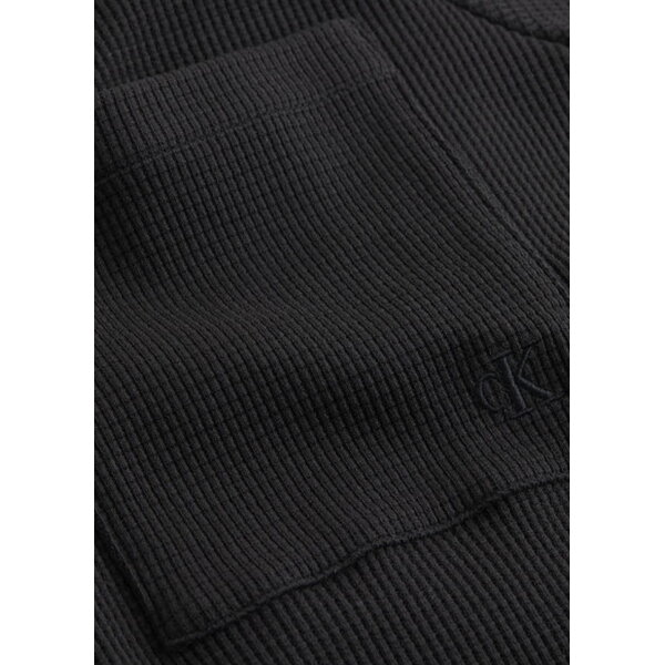 CA017910_4-kVwMh9is Ανδρική Μπλούζα CALVIN KLEIN CHUNKY WAFFLE SS HWK OVERSHIRT  J30J327273 Μαύρο - Image 3