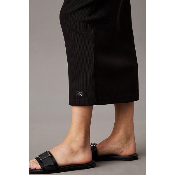 ΓΥΝΑΙΚΕΙΟ ΦΟΡΕΜΑ WOVEN LABEL RIB SLEEVELESS DRE CALVIN KLEIN J20J225263-BEH - Image 6