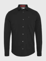 Ανδρικό Πουκάμισο TOMMY JEANS SLIM FIT DM0DM4405 Μαύρο
