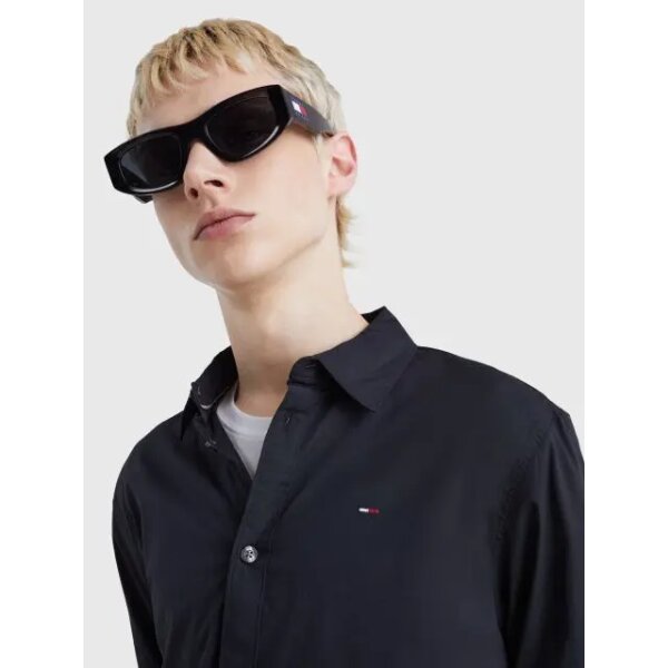 Ανδρικό Πουκάμισο TOMMY JEANS SLIM FIT DM0DM4405 Μαύρο - Image 3
