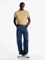 Ανδρική Μπλούζα TOMMY JEANS TJM REG BADGE EXT DM0DM20322 Μπεζ - Image 4