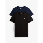 Ανδρική Μπλούζα TOMMY JEANS TJM XSLIM 2PACK JERSEY EXT DM0DM20687 Μαύρο Μπλε