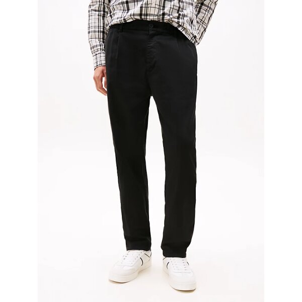 Ανδρικό Παντελόνι TOMMY JEANS TJM CASUAL ELASTICATED PANT DM0DM20693 Μαύρο - Image 1
